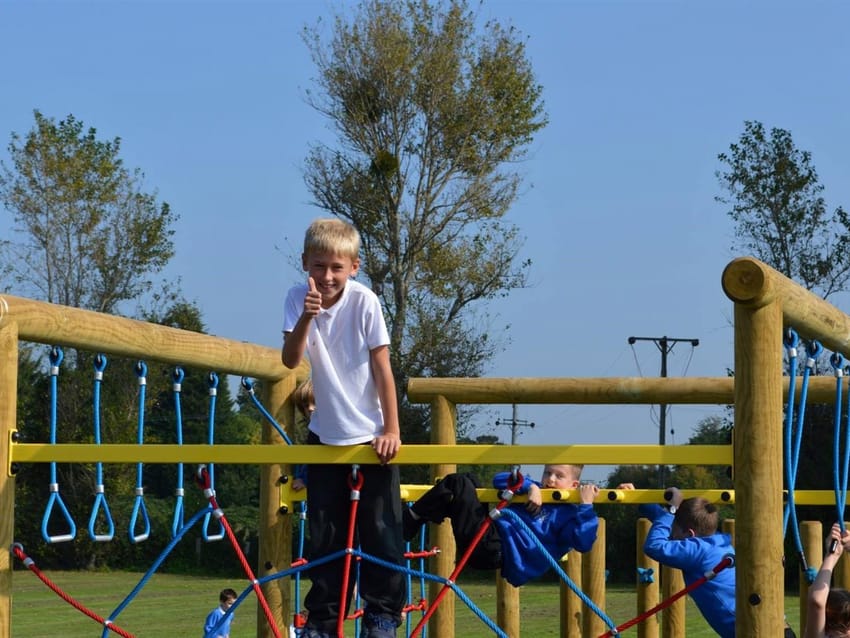 Severn Beach Primary's New Active Play Zone  Main Image